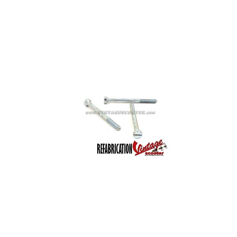 Jeu de 3 vis de serrage de capot embrayage Vespa 1948-53 / ACMA 51-53 Jeu de 3 vis de serrage de capot embrayage Vespa 1948-53 / ACMA 51-53